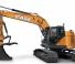 Rupsgraafmachines Case CX245D SR 