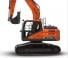 Rupsgraafmachines Doosan DX160LC-5 HT