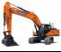 Rupsgraafmachines Doosan DX350LC
