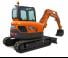 Rupsgraafmachines Doosan DX62R-3