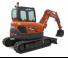 Rupsgraafmachines Doosan DX62R-3