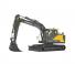 Rupsgraafmachines Volvo EC140EL
