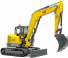 Rupsgraafmachines Wacker Neuson EZ80