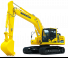Rupsgraafmachines Komatsu HB215LC-3