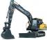 Rupsgraafmachines Hyundai HX75S