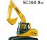 Rupsgraafmachines Lishide SC160.8LC