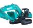 Rupsgraafmachines Kobelco SK 300 NLC 10