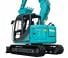 Rupsgraafmachines Kobelco SK 75 SR 3