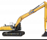 Rupsgraafmachines XCMG XE370DLL