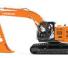 Rupsgraafmachines Hitachi ZX345