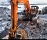 Rupsgraafmachines Hitachi ZX380