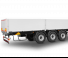 Schwarzmüller 3-axle platform semitrailer - building materials