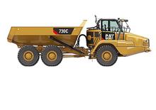 Kiepwagens Caterpillar 730C