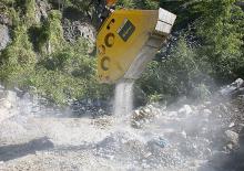 Brekershovel voor hydraulische graafmachines Epiroc BC 2500