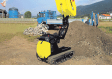 Rupsdumpers Yanmar 60 DHE