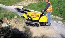 Rupsdumpers Yanmar 80 RI