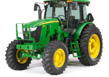 Tractoren met vierwielaandrijving John Deere 6115 D