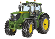 Tractoren met vierwielaandrijving John Deere 6170 R Premium