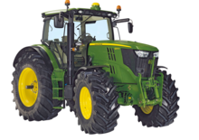 Tractoren met vierwielaandrijving John Deere 6190 R Premium