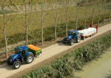 Tractoren met vierwielaandrijving Landini 7-175
