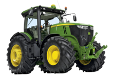 Tractoren met vierwielaandrijving John Deere 7200 R