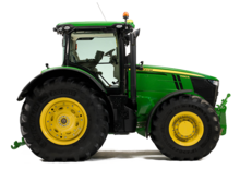 Tractoren met vierwielaandrijving John Deere 7210 R