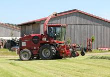 Veldhakselaars met vierwielaandrijving Case IH CHX 420