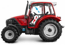 Tractoren met vierwielaandrijving Lindner Geotrac 64 ep