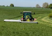 Achtermaaier - Schijf met kneuzer Claas Disco 280 C