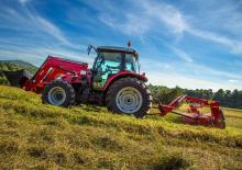 Achtermaaier - Schijf met kneuzer Massey Ferguson 1359