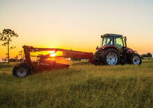 Achtermaaier - Schijf met kneuzer Massey Ferguson 1376