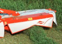 Achtermaaier - Schijf met kneuzer Kuhn FC 243 R-GII