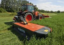 Achtermaaier - Schijf zonder kneuzer Kubota DM3340