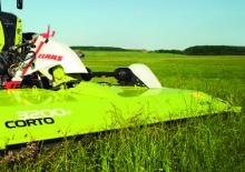 Achtertrommels zonder kneuzer Claas Corto 270 N