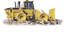 Afvalpersen Caterpillar 816 F