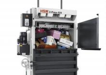 Afvalpersen HSM V-Press 820 eco
