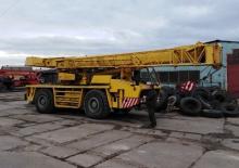 All-terrain kranen Krupp KMK 2035