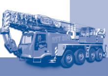 All-terrain kranen RIGO RTT 804