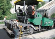 Track-asfalteermachines Vögele Super 1800-2