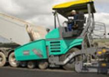 Verrijdbare asfalteermachine Vögele Super 1603