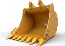 Bakken voor graafmachine Caterpillar 1650 MM