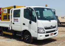 Bakwagen Hino 300 817 4x4 CREW