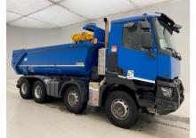 Bakwagen Renault C 430 8X4*4 R TRIDEM