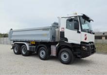 Bakwagen Renault C 440 8X4*4 R TRIDEM