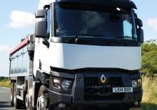 Bakwagen Renault C P8X4*4 TRIDEM ROAD 11L E6