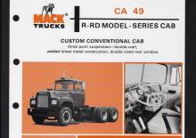 Bakwagen Mack RL457L CA49 1160 4x2