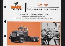 Bakwagen Mack RS483L CA49 6V-53N 4x2