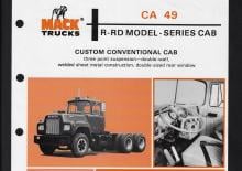 Bakwagen Mack RS493L CA49 V555 4x2