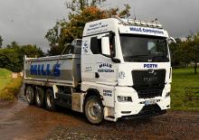 Bakwagen MAN TGX 35.470 8x4-4