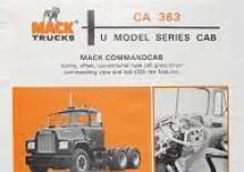 Bakwagen Mack U-600T CA363 ET673E 4x2